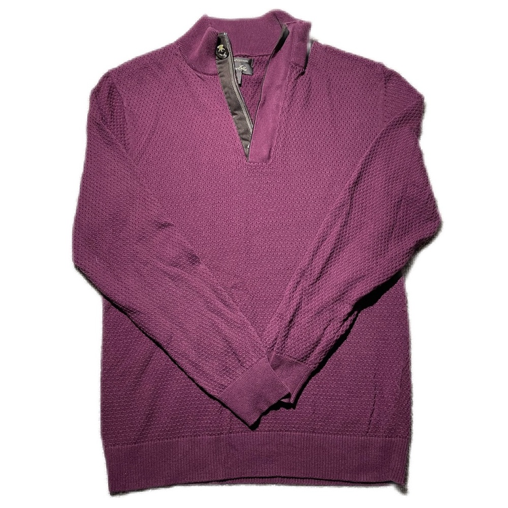 Tasso Elba Quarter Zip Sweater